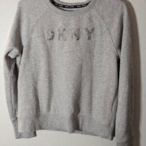 DKNY women's grey sparkle sweater size small